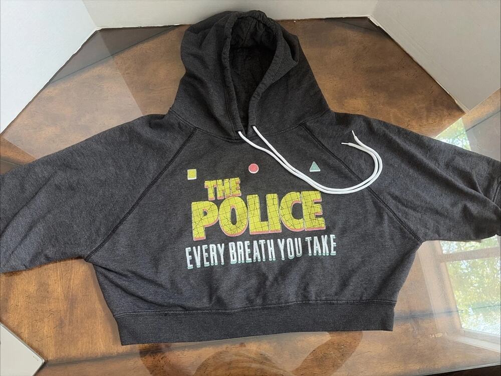 recycled karma sweatshirt THE POLICE Every Breath you take One size gray